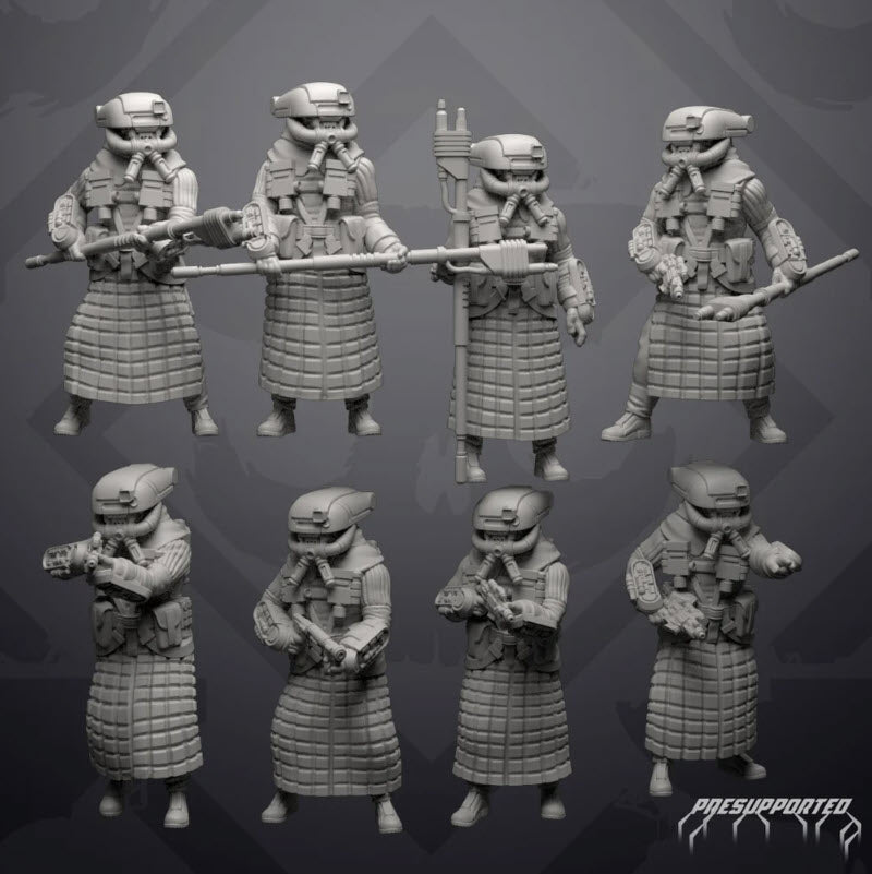 Spice Wardens - Single Miniature - SW Legion Compatible (38 - 40mm tall) Resin 3D Print - Skullforge Studios - Gootzy Gaming