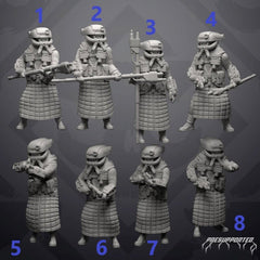 Spice Wardens - Single Miniature - SW Legion Compatible (38 - 40mm tall) Resin 3D Print - Skullforge Studios - Gootzy Gaming