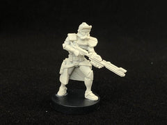 Star Corps Commander Miniature - SW Legion Compatible (38-40mm tall) Multi-Piece Resin 3D Print - Dark Fire Designs - Gootzy Gaming