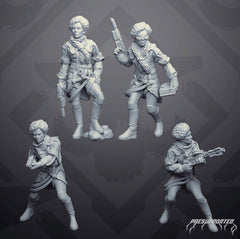 Stiletto Solo Mercenary - SW Legion Compatible Miniature (38-40mm tall) High Quality 8k Resin 3D Print - Skullforge Studios - Gootzy Gaming