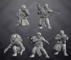 Stout Assassin - Single Miniature - SW Legion Compatible (38 - 40mm tall) Resin 3D Print - Skullforge Studios - Gootzy Gaming