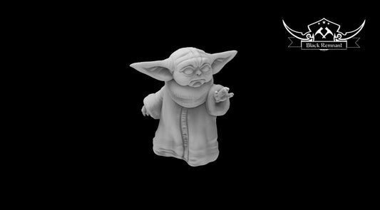 Talented Alien Baby Small Miniature - SW Legion Compatible Resin 3D Print - Black Remnant - Gootzy Gaming