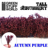 Tall Shrubbery - Autumn Purple 4CM tall - Green Stuff World - 1 blister pack - Gootzy Gaming