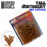 Tall Shrubbery - Dry Natural 4CM tall - Green Stuff World - 1 blister pack - Gootzy Gaming