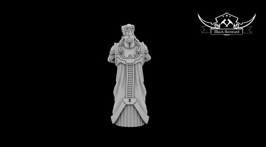 Techno Leader Miniature - SW Legion Compatible (38-40mm tall) Resin 3D Print - Black Remnant - Gootzy Gaming