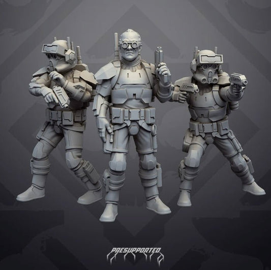 Technology Rough Rider Clone (S1 Version) - SW Legion Compatible Miniature (38 - 40mm tall) High Quality 8k Resin 3D Print - Skullforge Studios - Gootzy Gaming