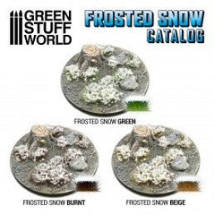 Terrain - Frosted Snow 6mm - Green Stuff World - 75x Self Adhesives - Gootzy Gaming