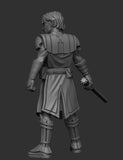 The Chosen One Young General - SW Legion Compatible (38-40mm tall) Resin 3D Print - Dark Fire Designs - Gootzy Gaming