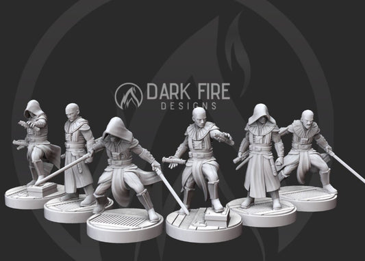The Dark Apprentice - SW Legion Compatible (38 - 40mm tall) Resin 3D Print - Dark Fire Designs - Gootzy Gaming