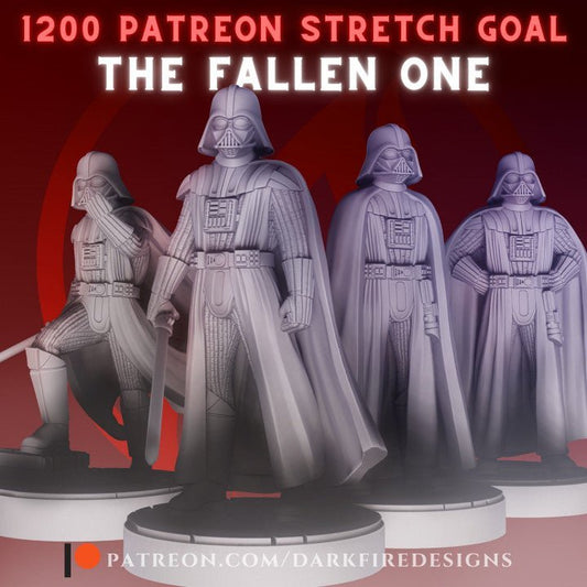 The Fallen One - SW Legion Compatible Miniature (38 - 40mm tall) High Quality 8k Resin 3D Print - Dark Fire Designs - Gootzy Gaming