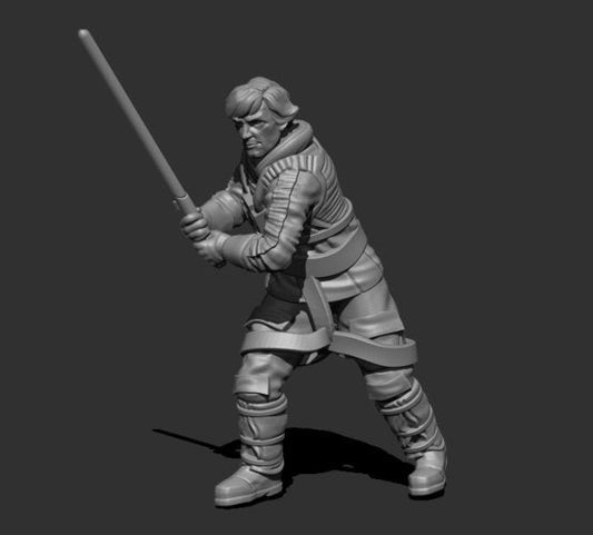 The Hero Cold Weather Version Miniature - SW Legion Compatible (38 - 40mm tall) Resin 3D Print - Skullforge Studios - Gootzy Gaming