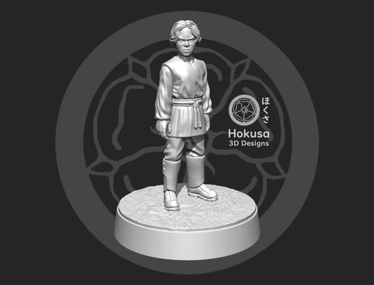 The Legendary Orphan - Single Miniature - SW Legion Compatible (38-40mm tall) Resin 3D Print - Hokusa Designs - Gootzy Gaming