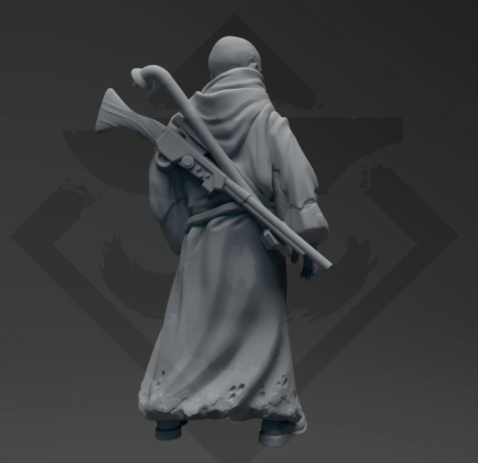 The Nomad Miniature - SW Legion Compatible (38 - 40mm tall) Resin 3D Print - Skullforge Studios - Gootzy Gaming