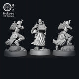 The One Eyed Clone Commander - Single Miniature - SW Legion Compatible (38-40mm tall) Resin 3D Print - Hokusa Designs - Gootzy Gaming