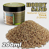 Thick Natural/Tan Hobby Sand - Green Stuff World - 200 mL Container - Gootzy Gaming