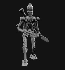 Tin Man Bounty Hunter Miniature - SW Legion Compatible (38-40mm tall) Resin 3D Print - Skullforge Studios - Gootzy Gaming