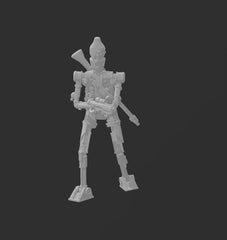 Tin Man Bounty Hunter Miniature - SW Legion Compatible (38 - 40mm tall) Resin 3D Print - Skullforge Studios - Gootzy Gaming