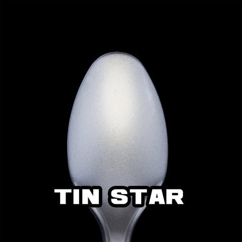 Tin Star - Chrome Silver Metallic Paint - TurboDork - 20 mL Dropper Bottle - Gootzy Gaming