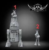 Tiny Alien Republic Colonel - SW Legion Compatible Miniature (38-40mm tall) High Quality 8k Resin 3D Print - Black Remnant - Gootzy Gaming