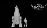 Tiny Colonel Meeb Miniature - SW Legion Compatible (38-40mm tall) Resin 3D Print - Black Remnant - Gootzy Gaming