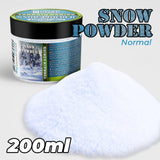 Traditional Snow Powder - Scatter Hobby Powder - Green Stuff World - 200 mL Container - Gootzy Gaming