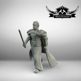 True Emperor Red Knight Fel (Stoic Pose) - SW Legion Compatible Miniature (38-40mm tall) High Quality 8k Resin 3D Print - Black Remnant - Gootzy Gaming