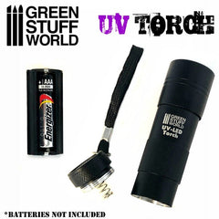 Ultraviolet Torch - UV Light Flashlight - Green Stuff World - Gootzy Gaming