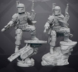 Unstoppable Hunter Miniature - SW Legion Compatible (38-40mm tall) Resin 3D Print - Skullforge Studios - Gootzy Gaming