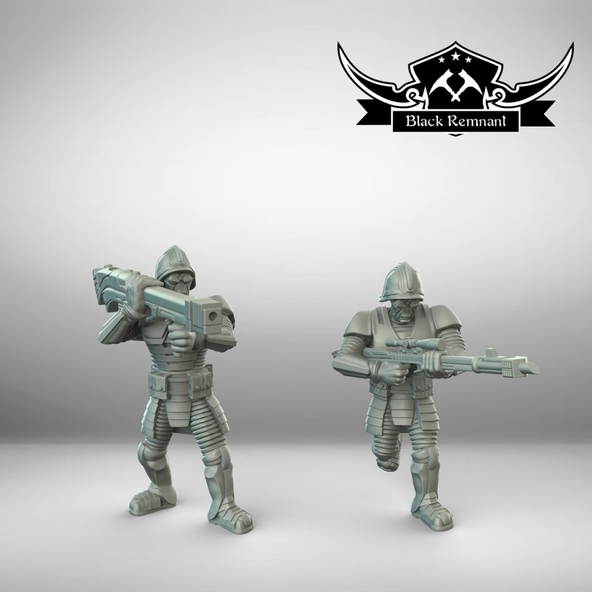 Viceroy's Neimoidian Royal Guard Specialists - SW Legion Compatible Miniature (38-40mm tall) High Quality 8k Resin 3D Print - Black Remnant - Gootzy Gaming