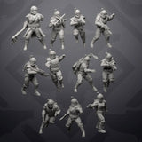 Wardens of Clan Korrin - 11 Miniature All In Bundle- SW Legion Compatible (38-40mm tall) Resin 3D Print - Skullforge Studios - Gootzy Gaming