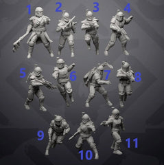 Wardens of Clan Korrin - Single Miniature - SW Legion Compatible (38 - 40mm tall) Resin 3D Print - Skullforge Studios - Gootzy Gaming