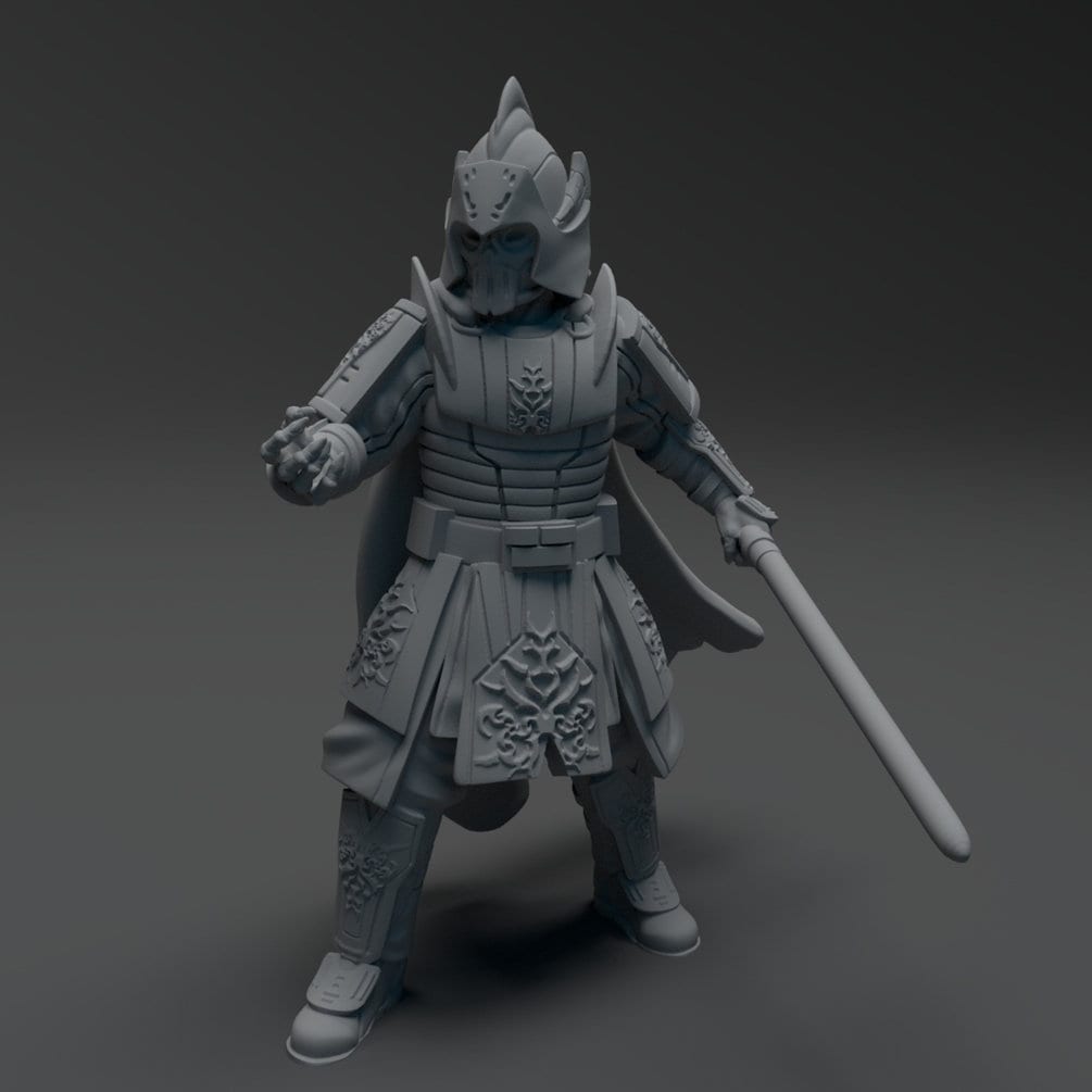 Warlock Ancient Overlord Miniature - SW Legion Compatible (38 - 40mm tall) Resin 3D Print - Skullforge Studios - Gootzy Gaming