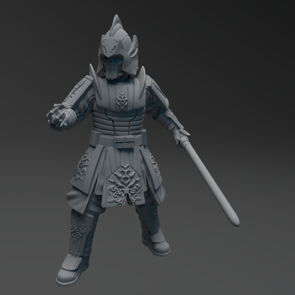 Warlock Ancient Overlord Miniature - SW Legion Compatible (38 - 40mm tall) Resin 3D Print - Skullforge Studios - Gootzy Gaming