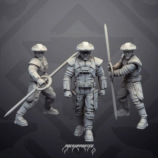 Warlock Hunter Juro the 5th - SW Legion Compatible Miniature (38 - 40mm tall) High Quality 8k Resin 3D Print - Skullforge Studios - Gootzy Gaming