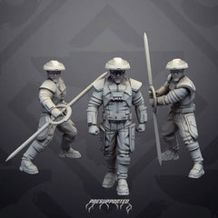 Warlock Hunter Juro the 5th - SW Legion Compatible Miniature (38 - 40mm tall) High Quality 8k Resin 3D Print - Skullforge Studios - Gootzy Gaming