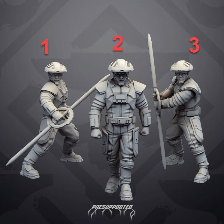 Warlock Hunter Juro the 5th - SW Legion Compatible Miniature (38 - 40mm tall) High Quality 8k Resin 3D Print - Skullforge Studios - Gootzy Gaming