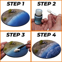 Water Effect Splash Gel - Semi - Transparent Gel Medium - Green Stuff World - 30 mL bottle - Gootzy Gaming