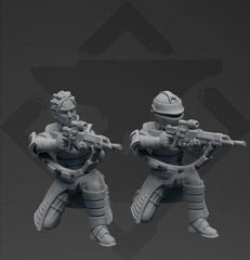 Widowmaker Sniper Bounty Hunter Miniature - SW Legion Compatible (38 - 40mm tall) Resin 3D Print - Skullforge Studios - Gootzy Gaming