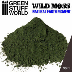 Wild Moss - Earth Pigment Powder - Green Stuff World - 30 mL bottle - Gootzy Gaming