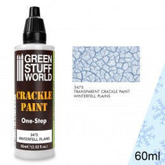 Winterfell Plains - Winterfell Plains Crackle Paint - Green Stuff World - 60 mL Dropper Bottle - Gootzy Gaming