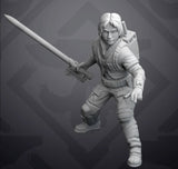 Wizard's Apprentice Miniature - SW Legion Compatible (38-40mm tall) Resin 3D Print - Skullforge Studios - Gootzy Gaming