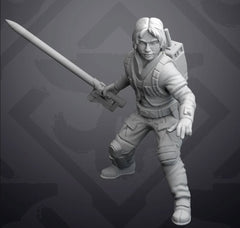 Wizard's Apprentice Miniature - SW Legion Compatible (38-40mm tall) Resin 3D Print - Skullforge Studios - Gootzy Gaming