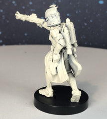 Wolfpack Clone Commander Miniature - SW Legion Compatible (38 - 40mm tall) Multi - Piece Resin 3D Print - Dark Fire Designs - Gootzy Gaming