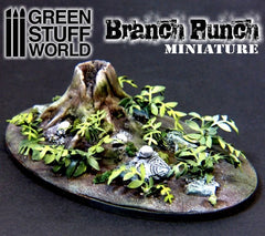 Yellow Branch Punch - Miniature Leaf Hobby Tool - Green Stuff World - Gootzy Gaming