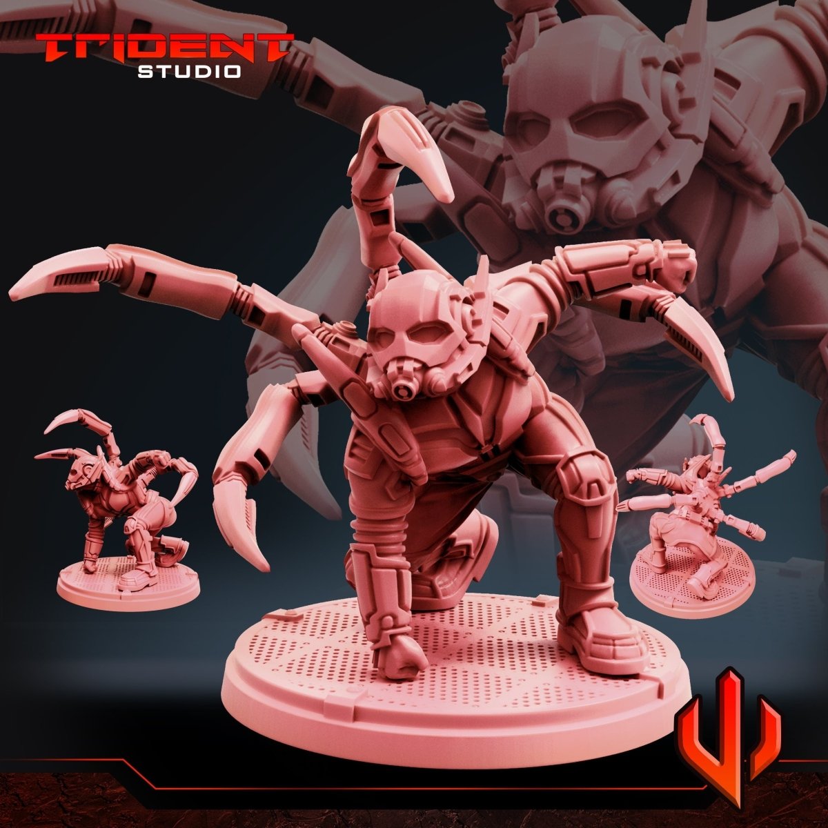 Yellow Jacket Ant Superhero (Version A) Resin Miniature - MCP/Crisis Protocol Compatible (40mm tall) Resin 3D Print - Trident Studios - Gootzy Gaming