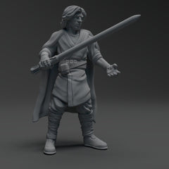 Young Warlock Progeny Miniature - SW Legion Compatible (38 - 40mm tall) Resin 3D Print - Skullforge Studios - Gootzy Gaming