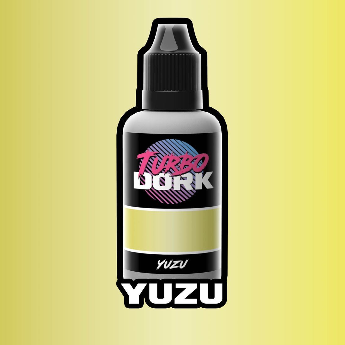 Yuzu - Yellow Metallic Paint - TurboDork - 20 mL Dropper Bottle (Discontinued Color) - Gootzy Gaming